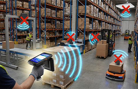 RFID手持机盘点仓库