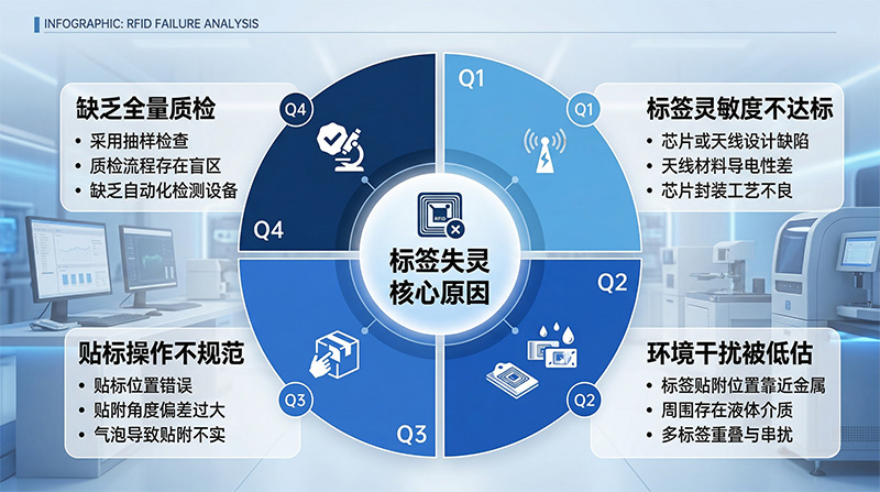 RFID 标签仓库能读美国失灵四大原因分析